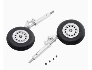 FMS Avanti 90mm EDF Jet Main Landing Gear Strut & Wheel Set